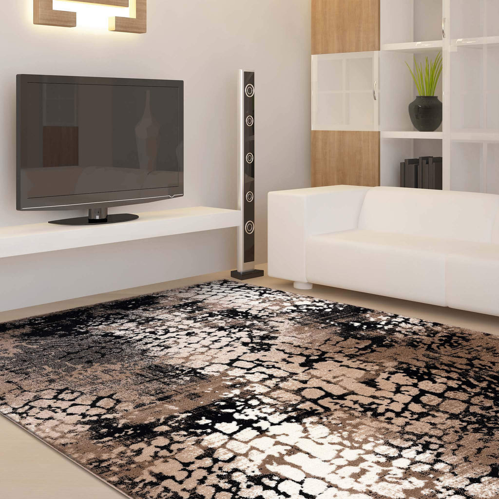 Boston 2912 Beige Turkish Rug lifestyle view