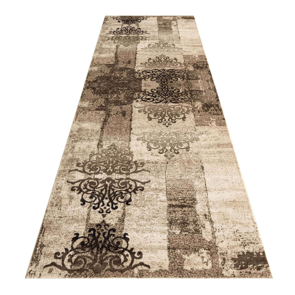Boston 6968 Brown Hallway Hallway Runner lifestyle view