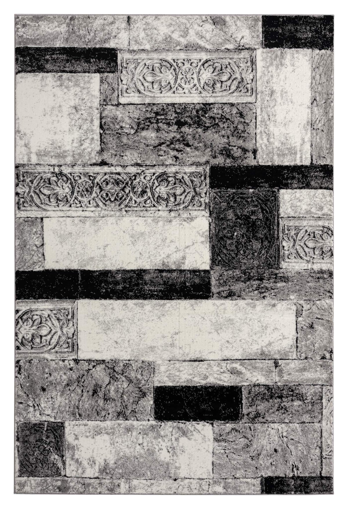 Boston 9619 Grey Turkish Rug