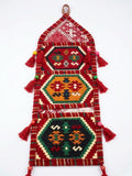 Woven Wall Pocket: 3-Tier Organizer