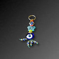 Butterfly Evil Eye Keyring