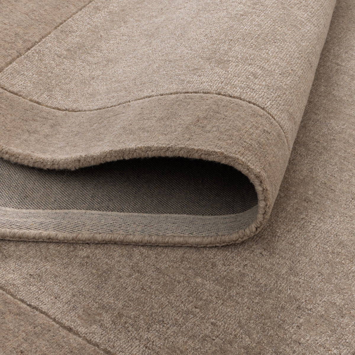 Sedona Camel Border Wool Blend Rug – view 4