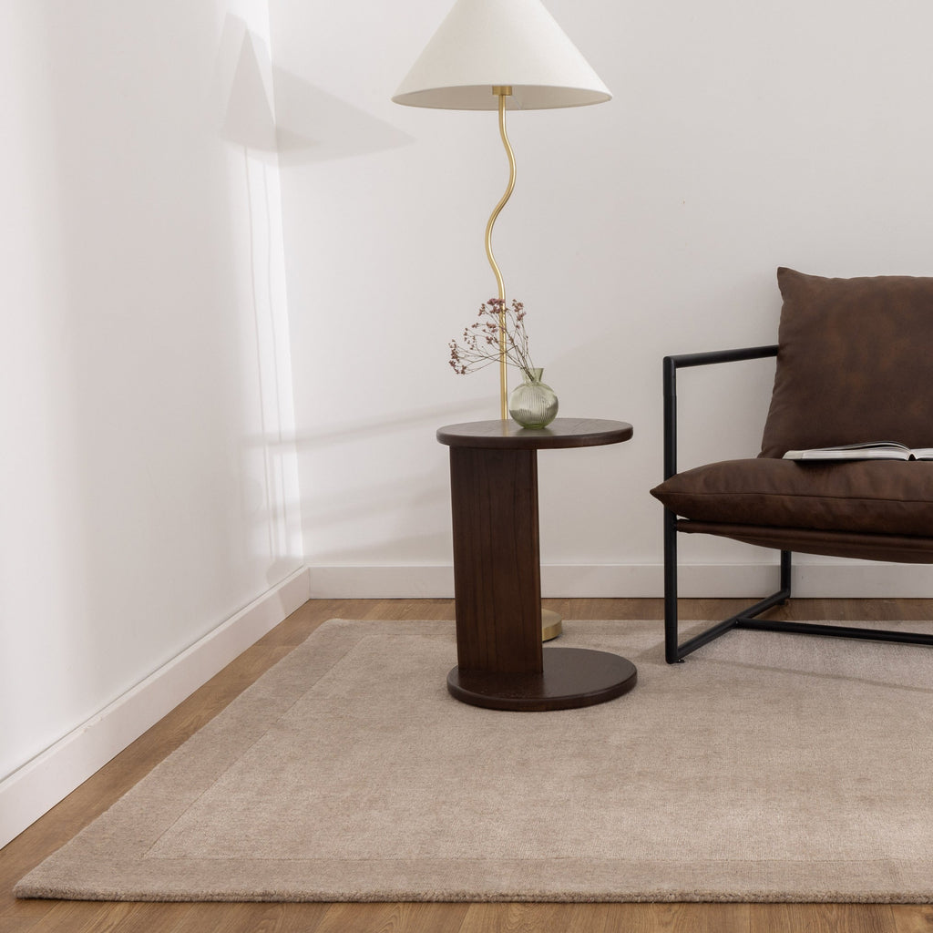 Sedona Camel Border Wool Blend Rug – view 5