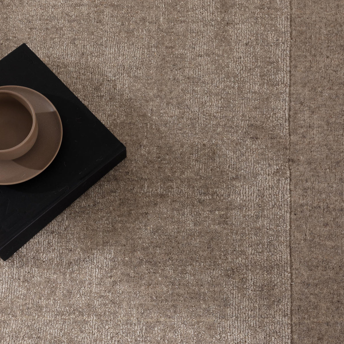 Sedona Camel Border Wool Blend Rug – view 6