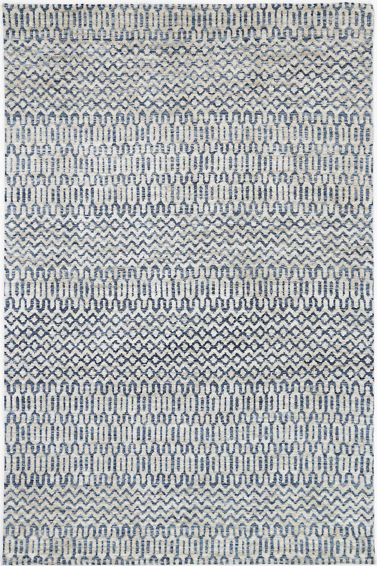 Amritsar Camphils Navy Tribal Rug – view 2