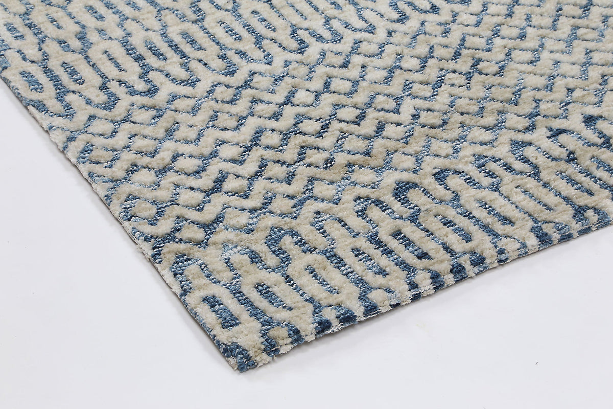 Amritsar Camphils Navy Tribal Rug – view 5