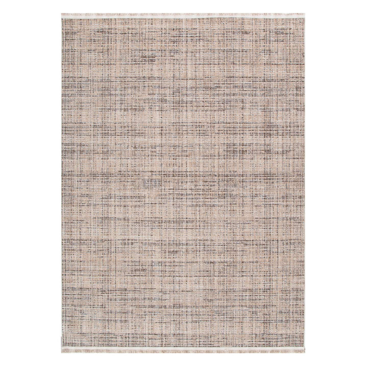 Cherie CH03 Beige Grey Distressed Rug – view 2