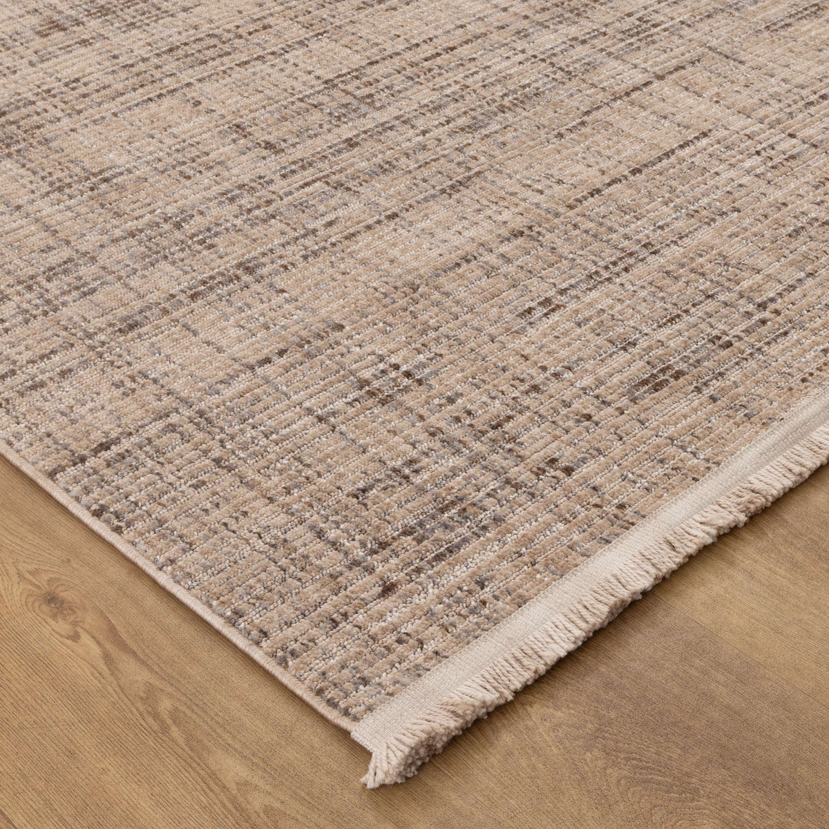 Cherie CH03 Beige Grey Distressed Rug – view 3