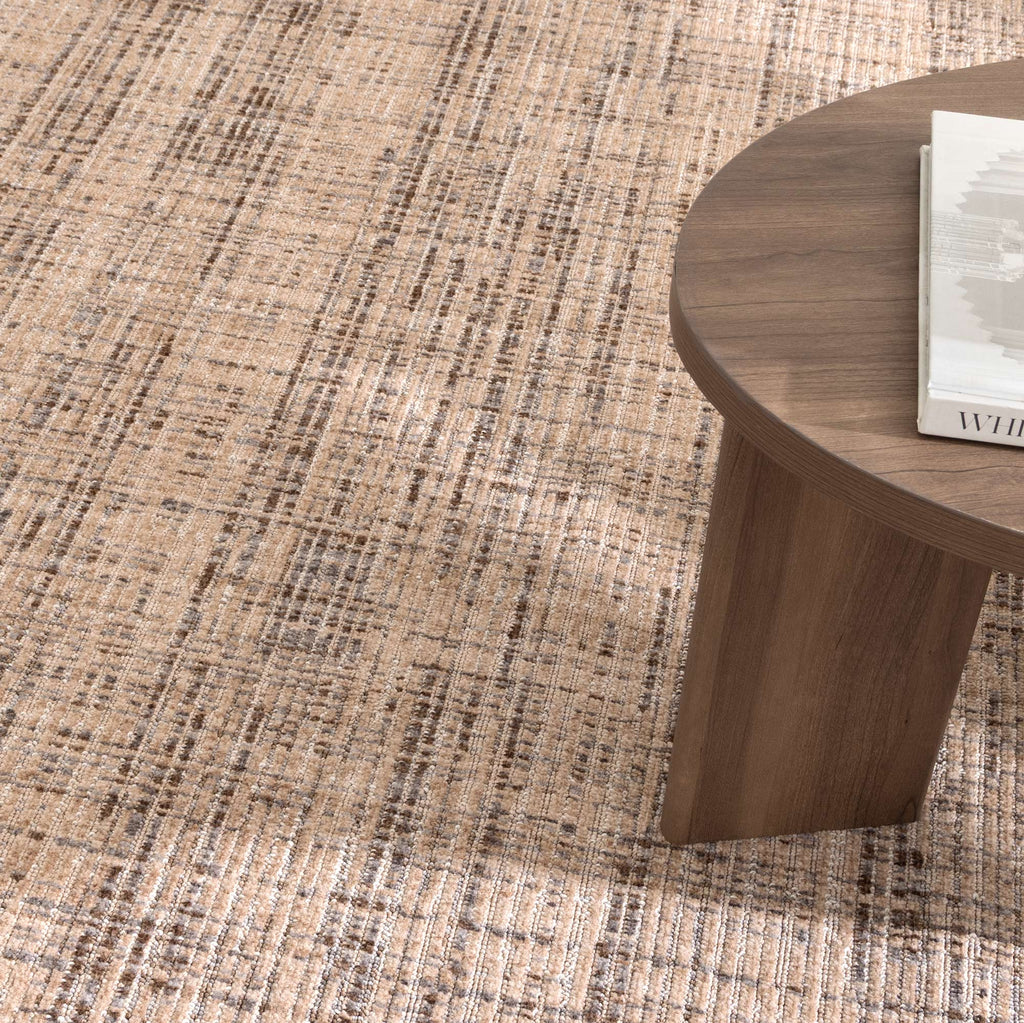 Cherie CH03 Beige Grey Distressed Rug – view 5