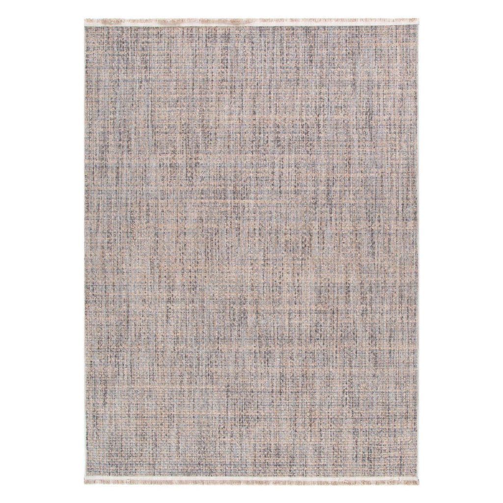 Cherie CH05 Beige Grey Distressed Lines Rug – view 2