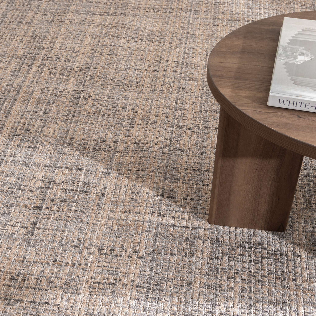 Cherie CH05 Beige Grey Distressed Lines Rug – view 5