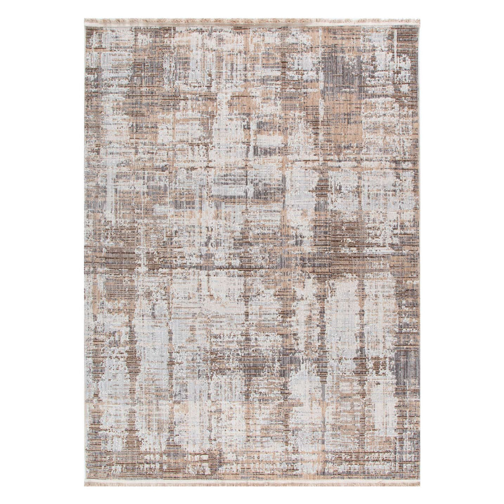 Cherie CH08 Beige Grey Watercolour Rug – view 2