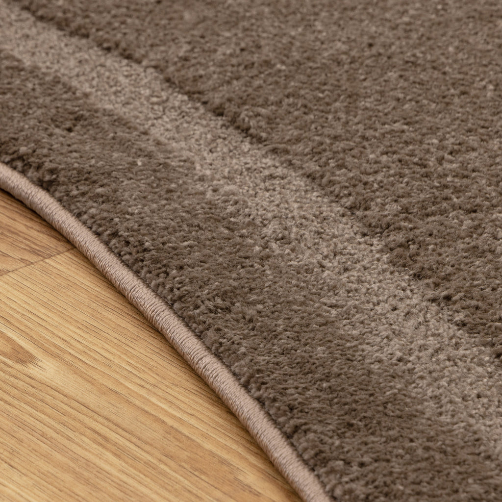 Nessa N800 Brown Jellybean Rug – view 4