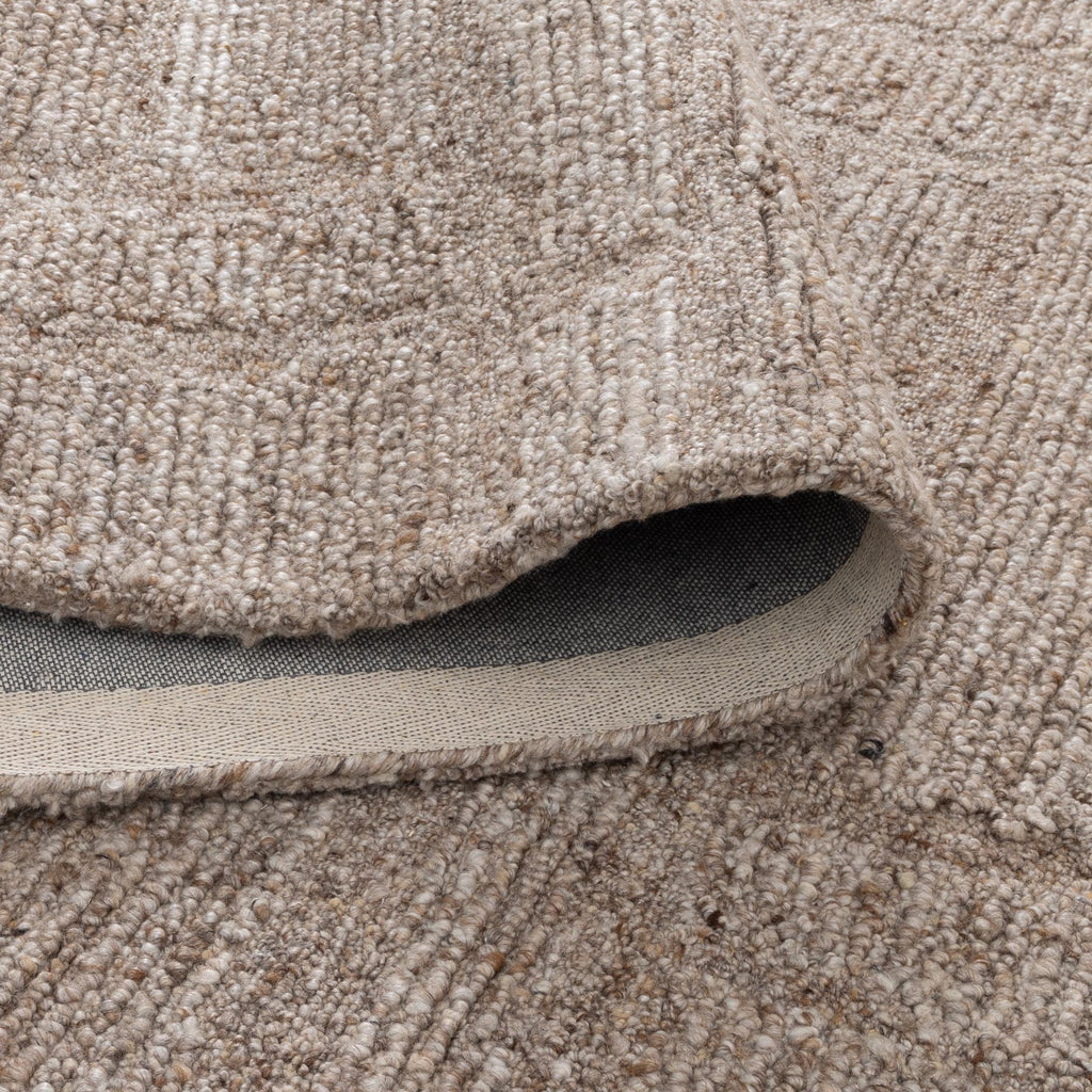 Seren Cocoa Modern Wool Rug – view 4