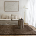 Canyon Cub Carved Rug - CANYON04 styled with furniture