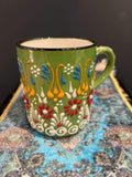 Ceramic Mug Green Colourful
