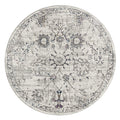 Charm 623 Cream Round Rug lifestyle view
