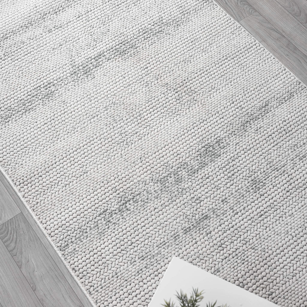 Cloud Hallway Runner Rug with plush, non-shed pile and all-side binding. Power-loomed in Türkiye for durable, easy-care style in busy corridors.