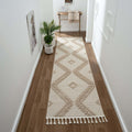 Cottage 545 Taupe Runner styled in a furnished room