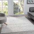 Cream Area Rug with plush, non-shed pile and all-side binding. Power-loomed in Türkiye for durable, easy-care elegance in modern living spaces.