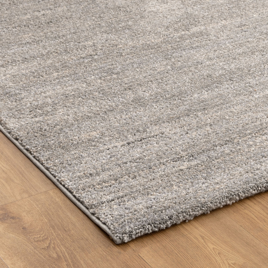 Dorado D011 Grey Minimalist Rug – view 3
