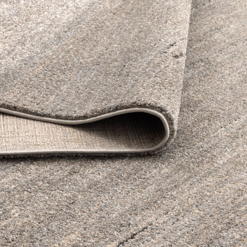 Dorado D011 Grey Minimalist Rug – view 4