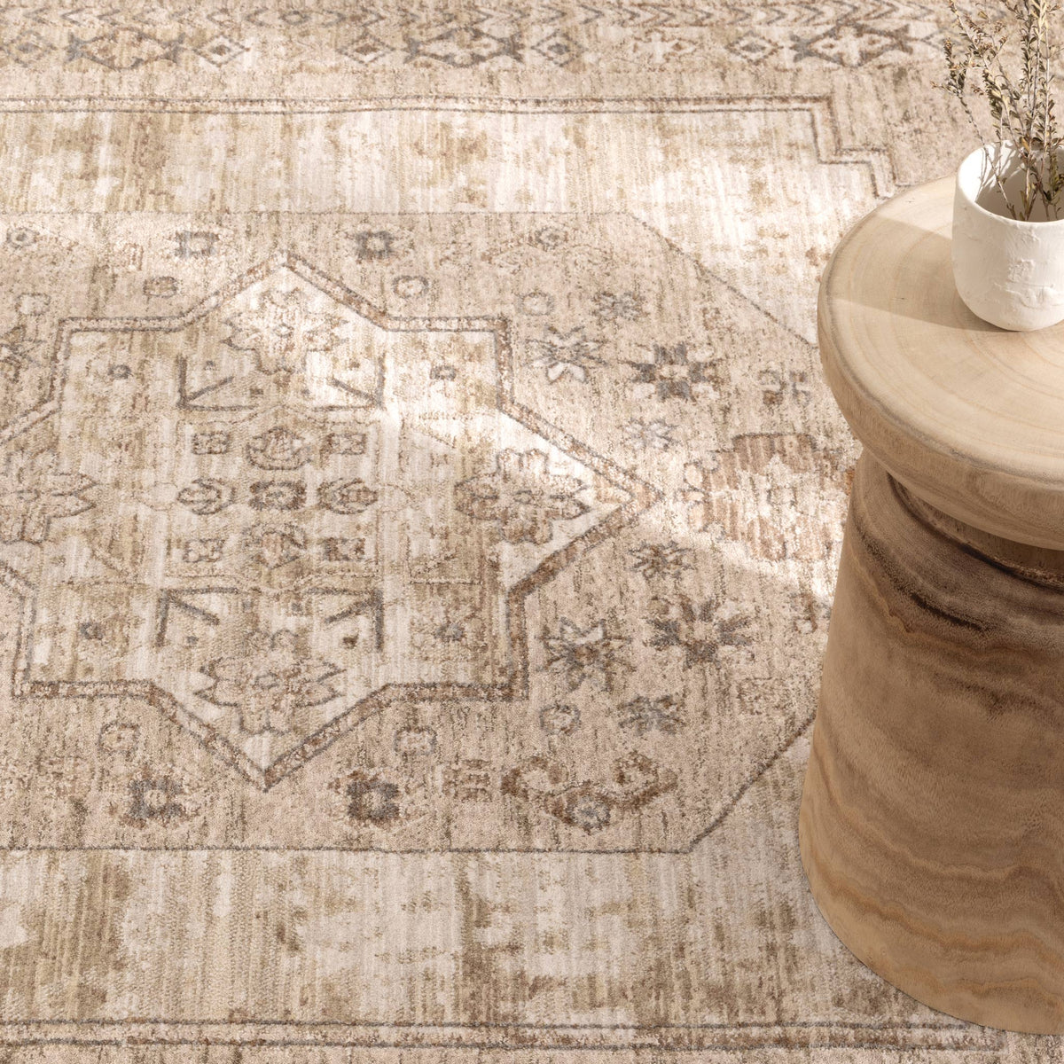 Delphine D101 Sahara Medallion Vintage Rug – view 5