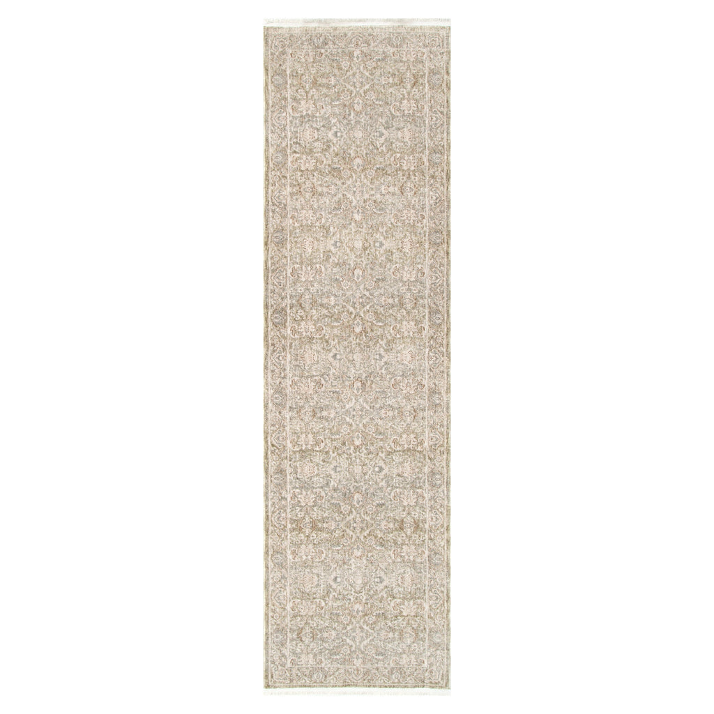 Delphine D102 Green Beige Vintage Rug – view 6
