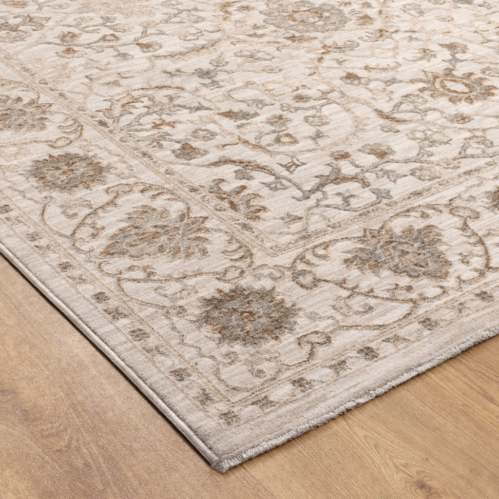 Delphine D104 Ivory Multicolour Vines Vintage Rug – view 3