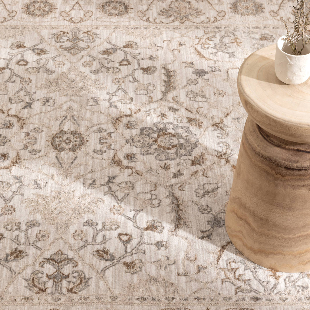 Delphine D104 Ivory Multicolour Vines Vintage Rug – view 5