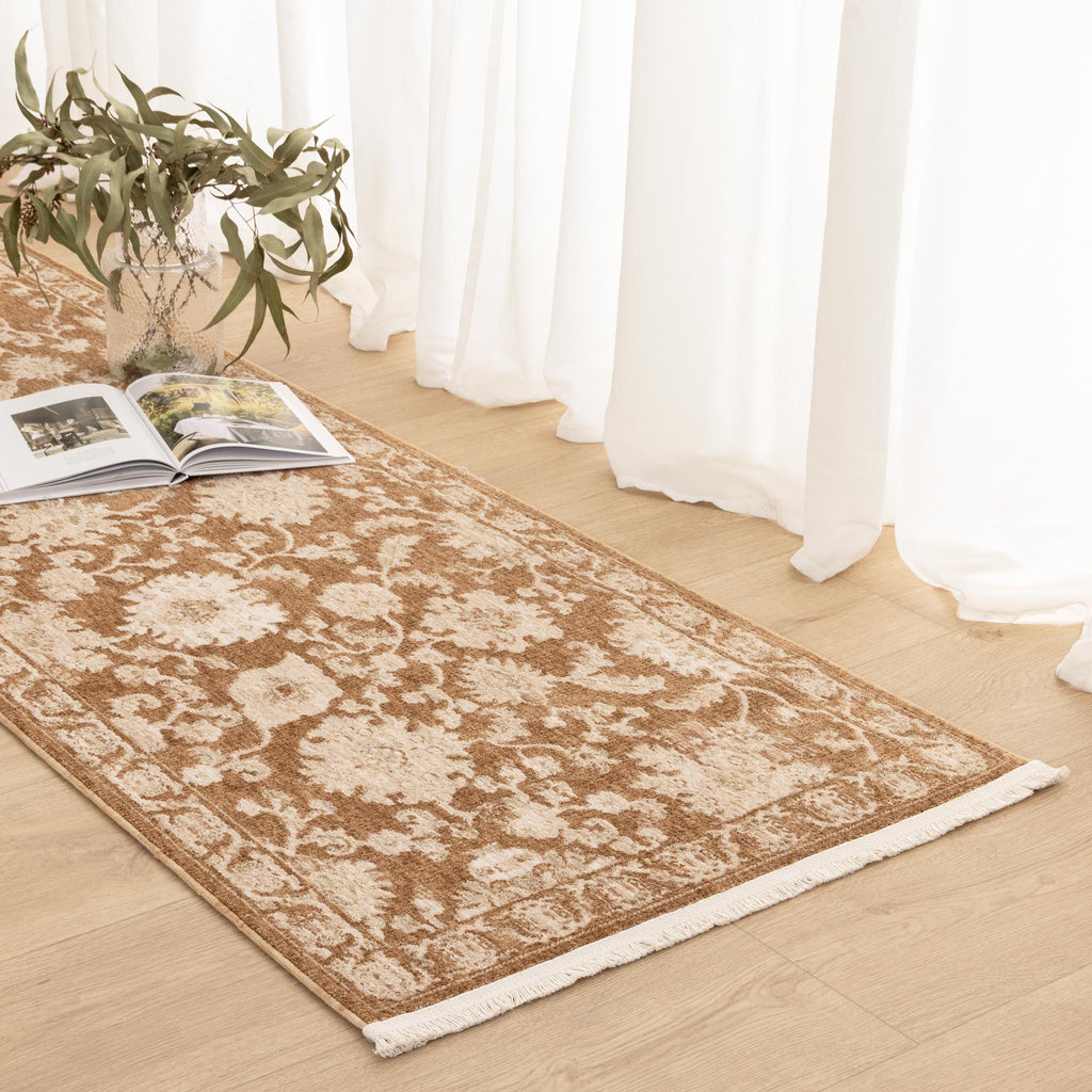 Delphine D105 Toffee Vintage Rug – view 7
