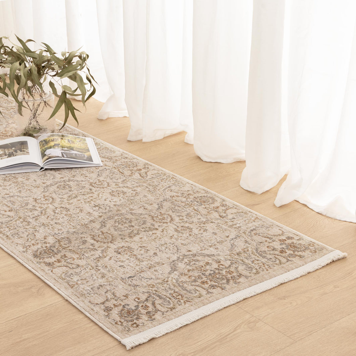 Delphine D106 Sage Vintage Rug – view 7