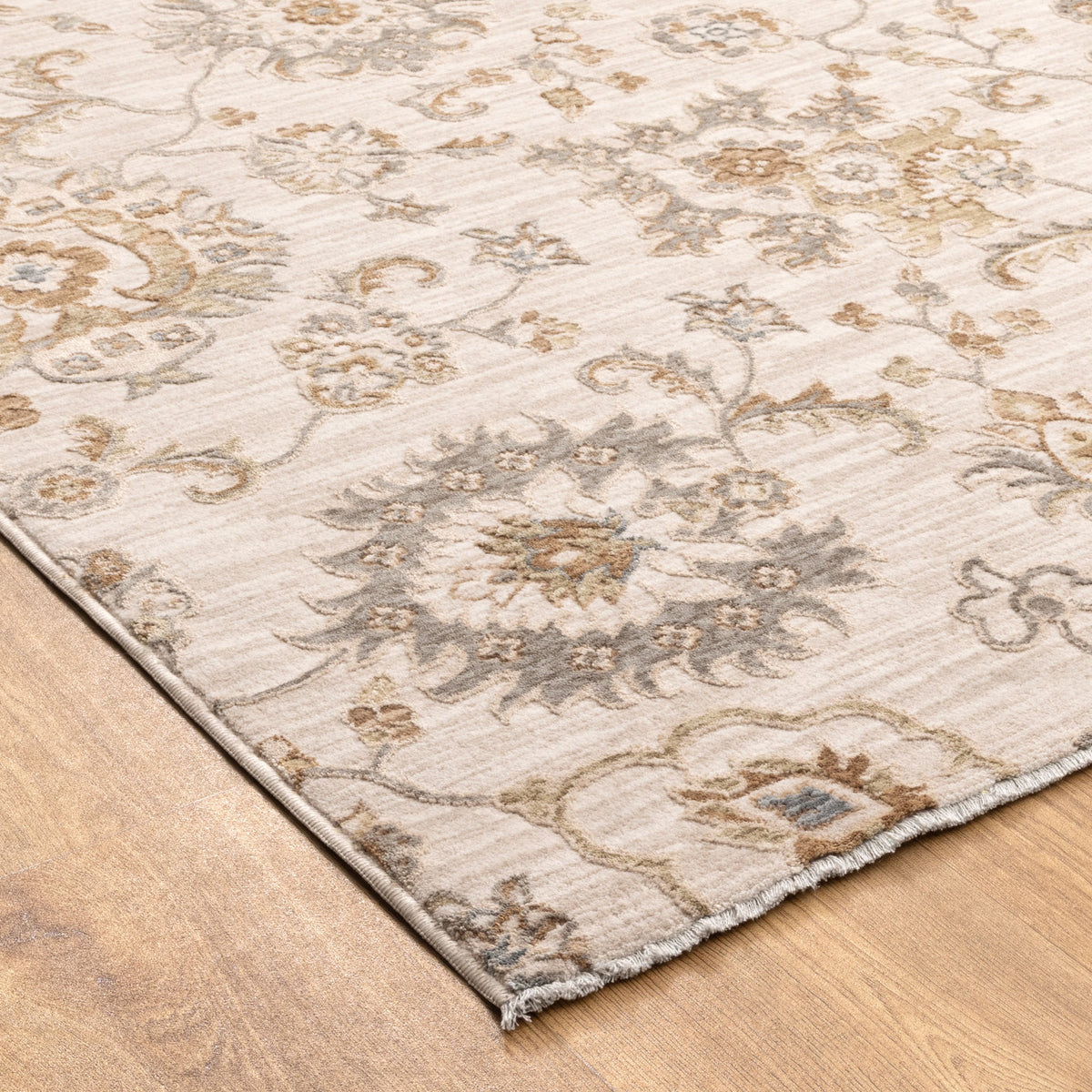 Delphine D107 Antique Bloom Multicolour Vintage Rug – view 3