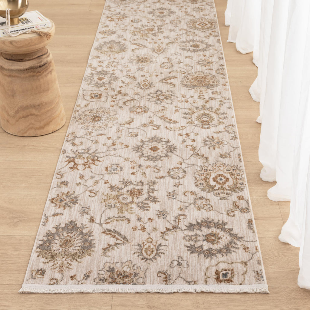 Delphine D107 Antique Bloom Multicolour Vintage Rug – view 8