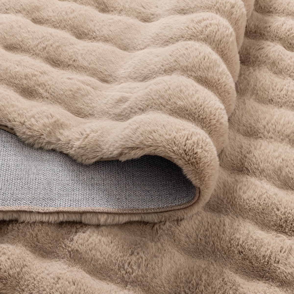 Purity Washable Rug Dark Beige – view 4