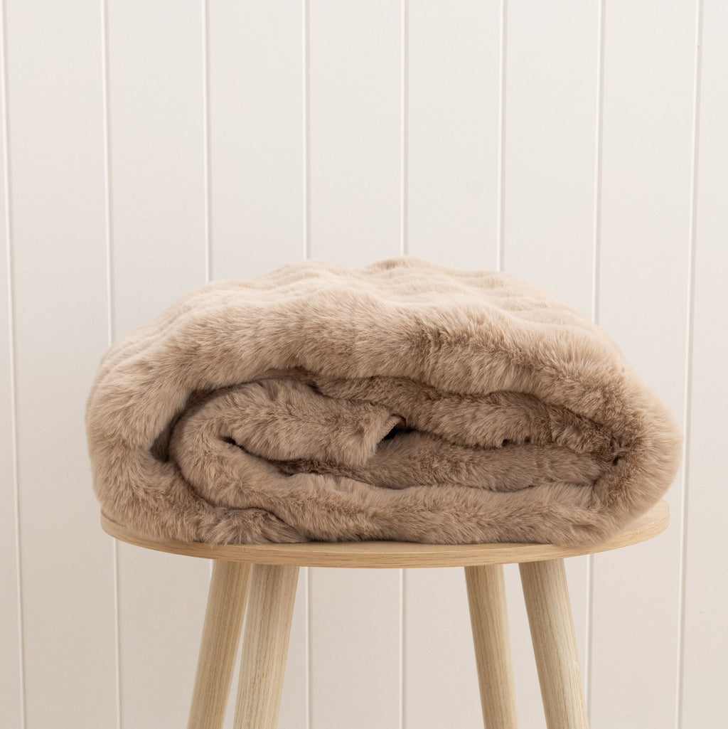 Purity Washable Round Rug Dark Beige – view 5