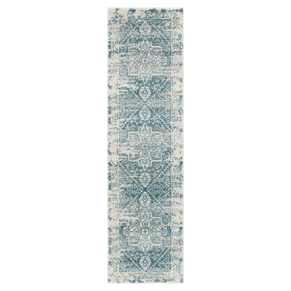 Delicate Audrey Ivory & Blue Rug - DEL19 – view 8