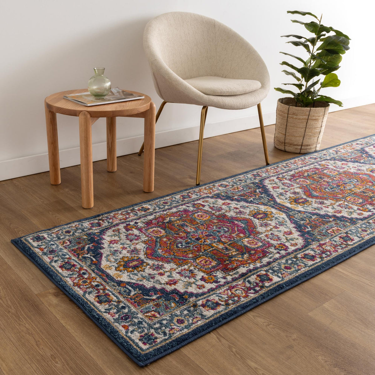 Delicate Vibrance Multicolour Rug - DELI06 – view 9