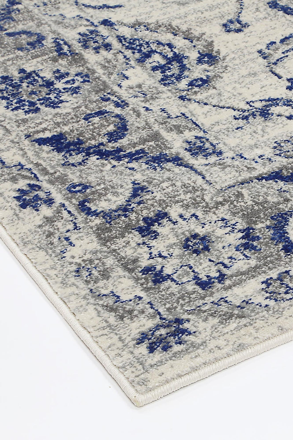 Delicate Cassandra Blue & Ivory Rug -  DEL17 – view 4