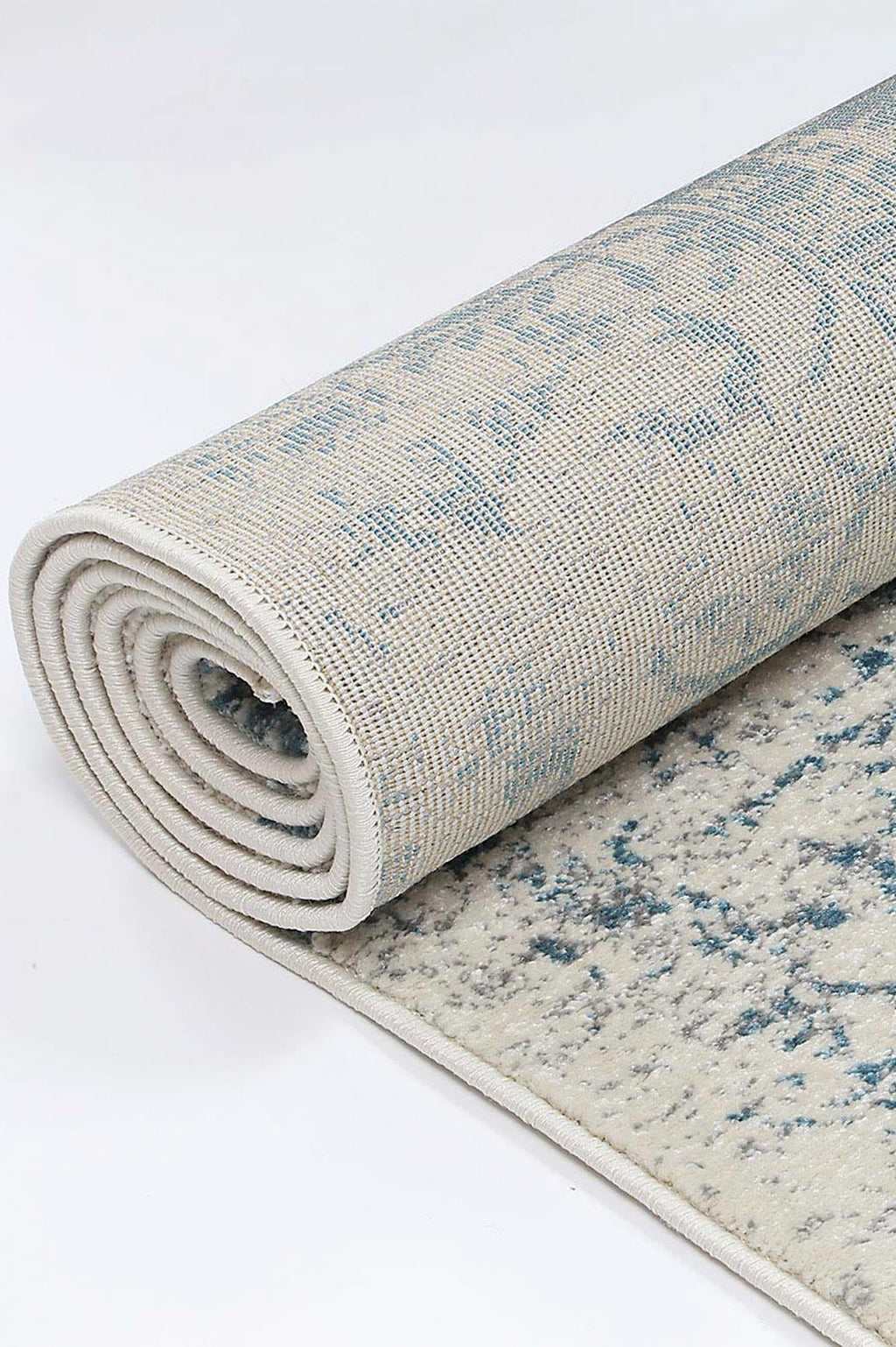 Delicate Audrey Ivory & Blue Rug - DEL19 – view 4