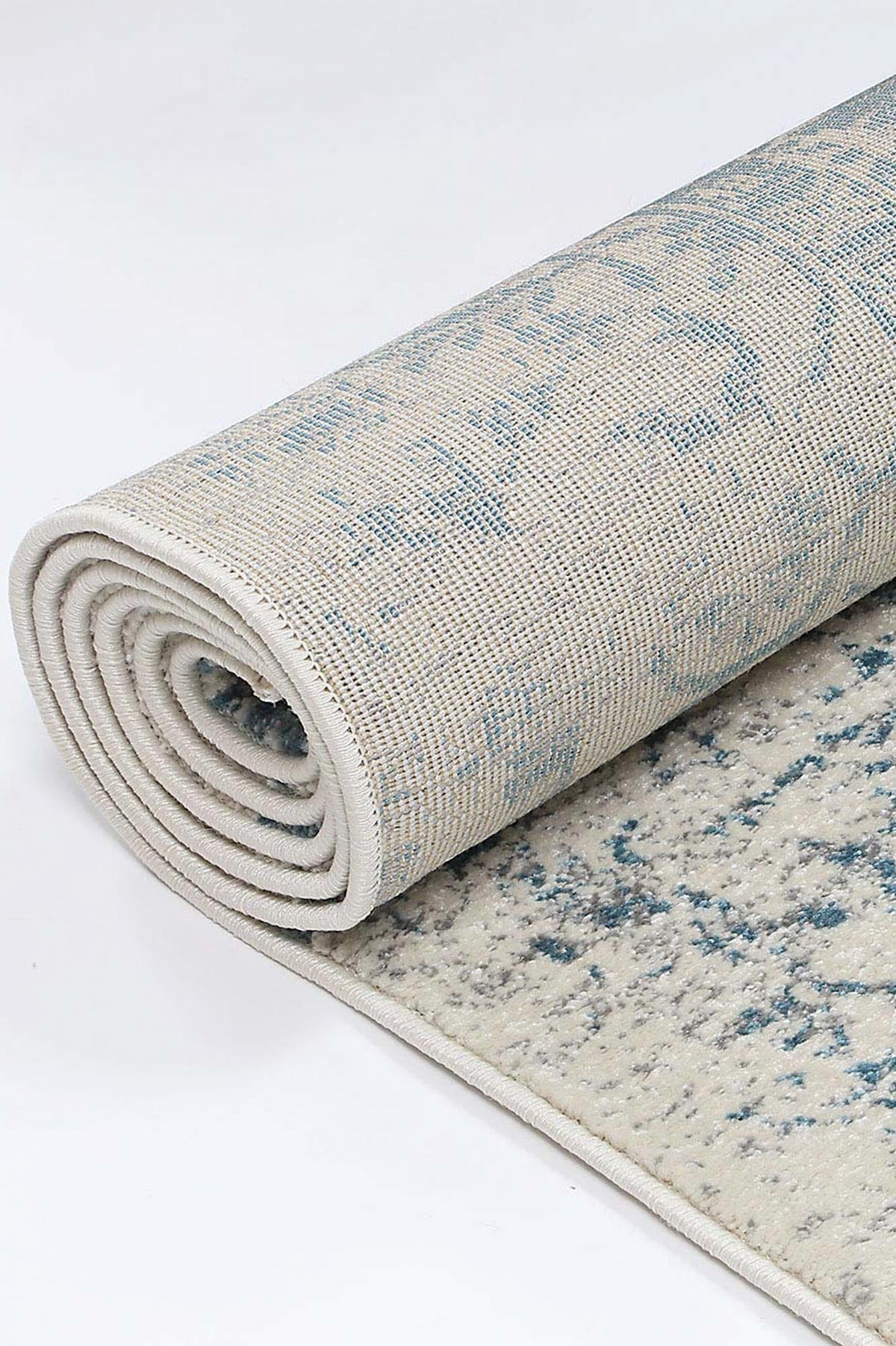 Delicate Audrey Ivory & Blue Rug - DEL19 – view 4