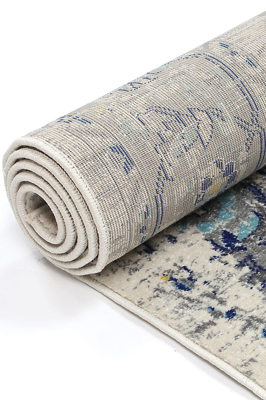 Delicate Montana Ivory & Blue Rug -  DEL26 – view 5