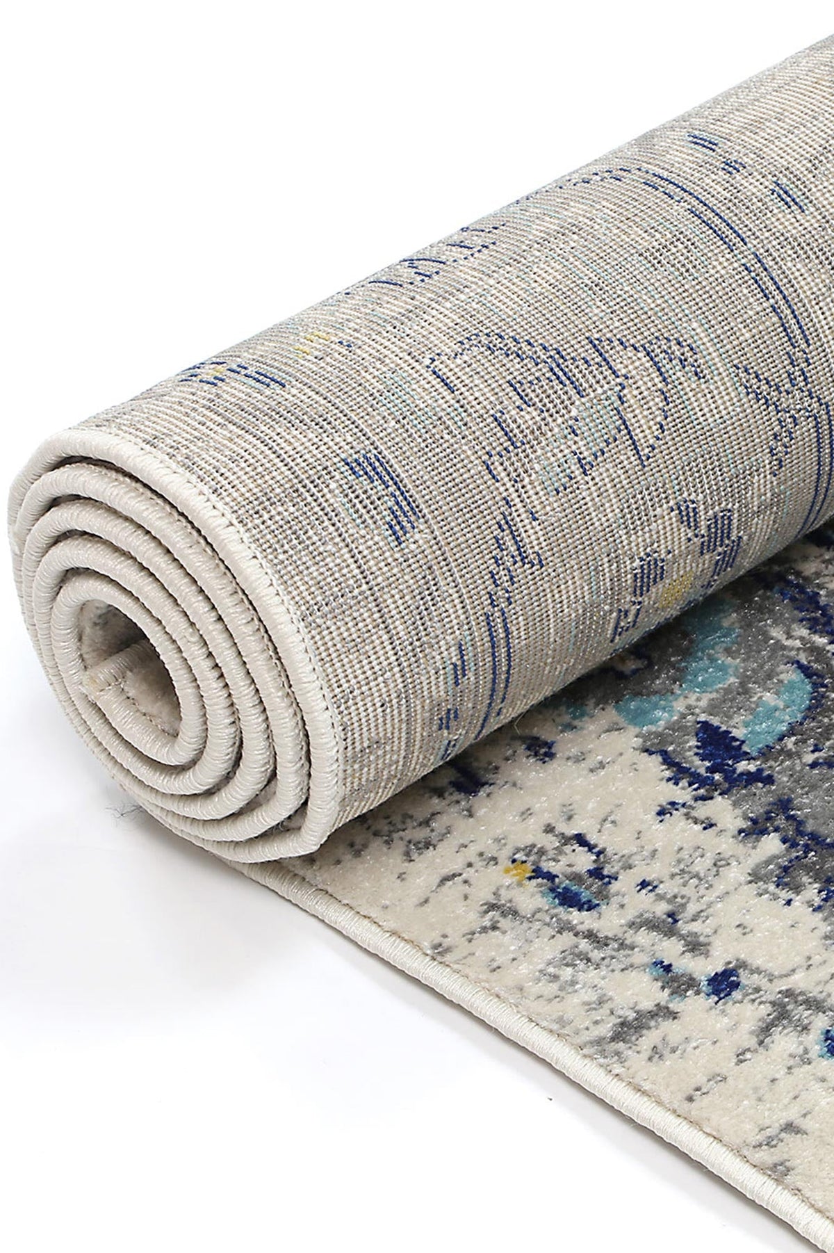 Delicate Montana Ivory & Blue Rug -  DEL26 – view 5