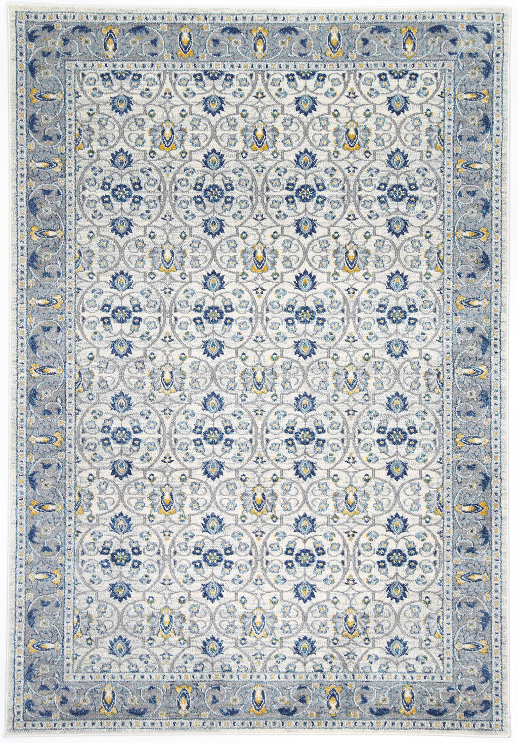 Delicate Rustic Blue Rug - DELI03 – view 2