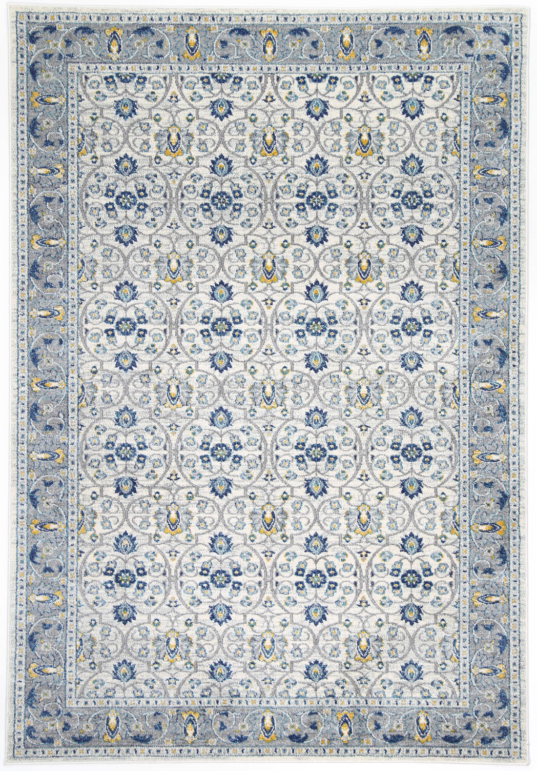 Delicate Rustic Blue Rug - DELI03 – view 2