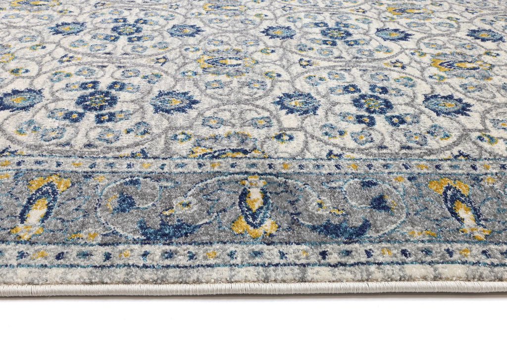 Delicate Rustic Blue Rug - DELI03 – view 3