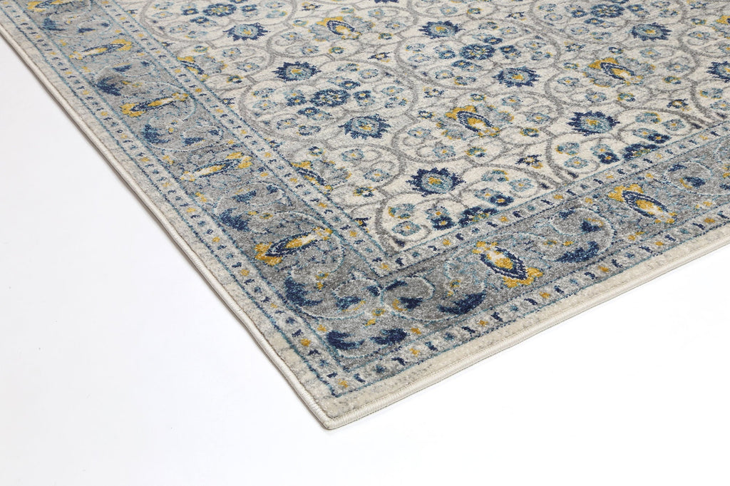 Delicate Rustic Blue Rug - DELI03 – view 6