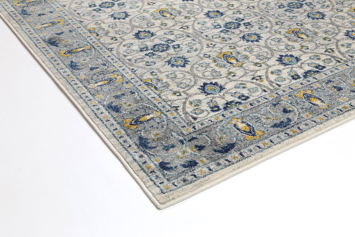 Delicate Rustic Blue Rug - DELI03 – view 6