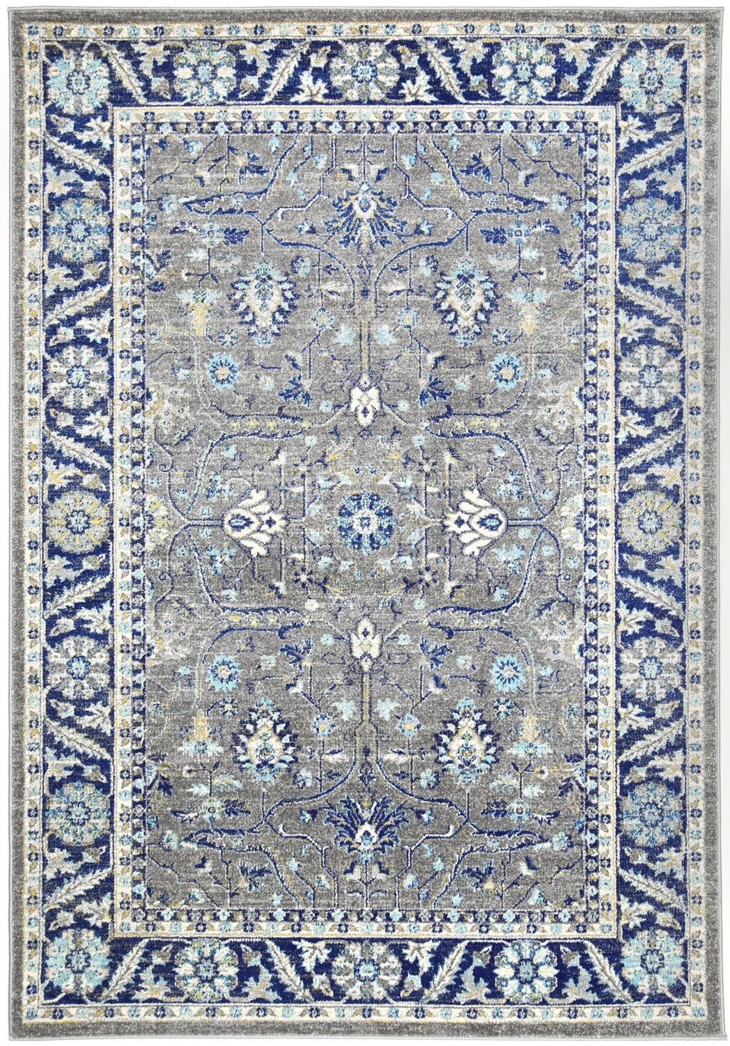 Delicate Royale Blue Rug - DELI05 – view 2