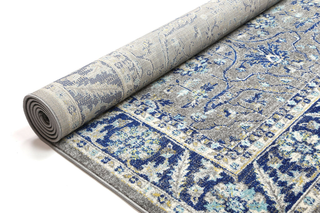 Delicate Royale Blue Rug - DELI05 – view 5